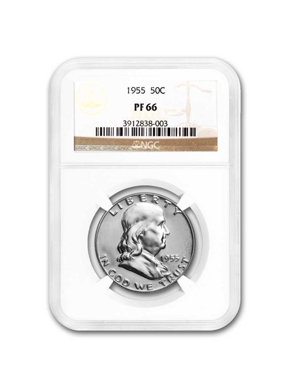 1955 Franklin Half Dollar PF-66 NGC