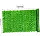thumbnail image 4 of Valla de Privacidad de Hiedra Artificial: 40 X 118 Pulgadas, Fondo de Vegetación Artificial Anti-Uv, Paneles de Cerca de Setos de Hojas de Hiedra Para Patio, Balcón, Jardín, Patio Trasero, 4 of 9