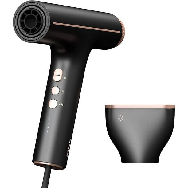 Water-Ionic Hair Dryer, Professional Blow Dryer with Brushless Motor, Fast Drying, No Heat Damage NTC Intelligent Heat Control, Lightweight for Travel & Home Water-Ionic Hair Dryer, Professional Blow Dryer with Brushless Motor, Fast Drying, No Heat Damage NTC Intelligent Heat Control, Lightweight for Travel & Home