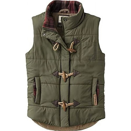 Legendary Whitetails Gilet Matelassé Standard pour Femmes, Armée, Moyen
