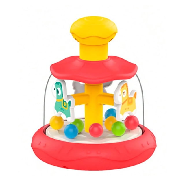 Juguete de carrusel, educativo, juguete de actividad sensorial para niñas y niños