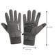thumbnail image 3 of Guantes de ciclismo de invierno (2 unidades), guantes de esquí con pantalla táctil, forro polar térmico cortavientos para correr y practicar montañismo en climas fríos (gris)., 3 of 7