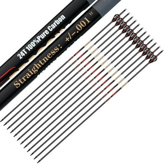 CE 31 Pure Carbon Arrow Shaft SP300-500 ID6.2mm DIY | PH