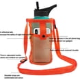 thumbnail image 3 of Paquete de 3 portabotellas de agua, bolsa portátil para botellas de agua, bolsa portabotellas de agua, portabotellas con correa ajustable para el hombro, adecuado para deportes, senderismo y acampada., 3 of 5
