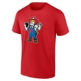 thumbnail image 2 of Men's  Scarlet Nebraska Huskers Herbie Husker Bowling T-Shirt, 2 of 3