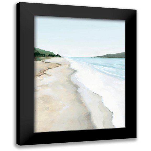 Isabelle Z 12x14 Black Modern Framed Museum Art Print Titled - Crash Into Me II
