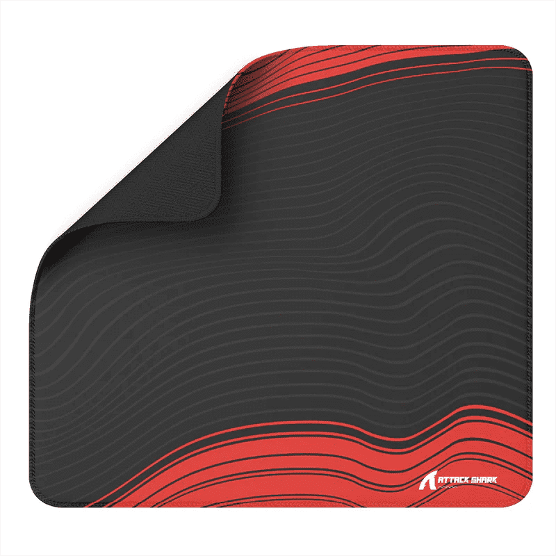 ATTACK SHARK CM02 Gaming Mouse Pad for Esports Speed Large Mouse pad for Desk Waterproof Surface Stitched Edges and Anti-Slip Rubber Base Size L Laminate 17.72” x 15.75” x 0.16”