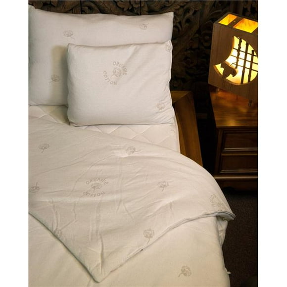 Naturally Sleeping Cf-Q-L Light Weight Queen Size Wool Comforter - Mattress Only