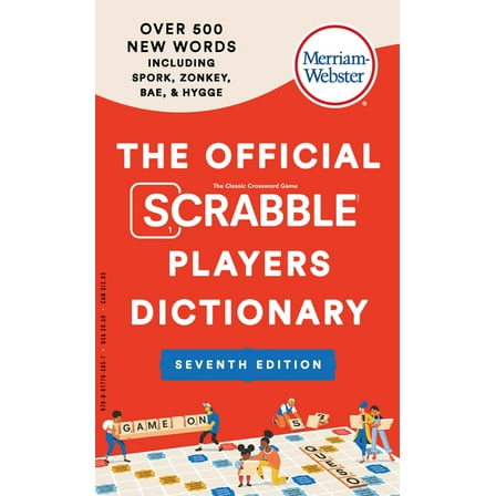 The Official Scrabble Players Dictionary, 7th Edition, (Paperback)