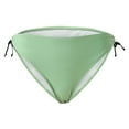 thumbnail image 5 of MSJUHEG Bathing Suit Bottoms for Women,Seamless Bikini Bottom,Ruched Bikini Bottoms,Mid Waist Bikini Bottoms,Full Coverage Bikini Bottom,High Waisted Bikini Bottoms,Ruched Scrunch Swim Bottom Green L, 5 of 8