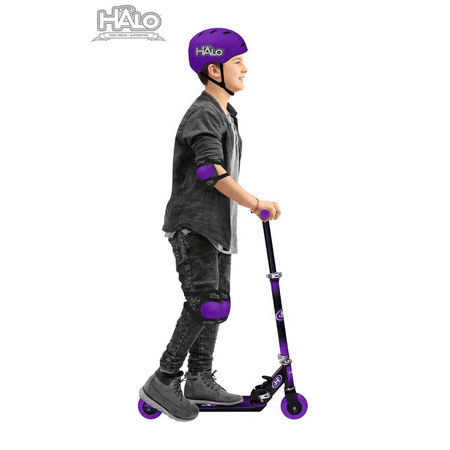 HALO Rise Above 6-Piece Scooter Combo Set - Purple