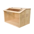 thumbnail image 2 of Caja de cría para pollitos, patos, aves, incubadora, hábitat transparente para mascotas, casa apilable 50x30x30CM, 2 of 9