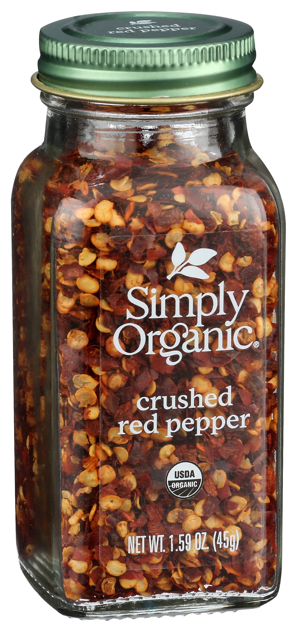 Pack of 6, Simply Organic Crushed Red Pepper, 1.59 oz