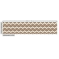 thumbnail image 2 of Tan Fabric by the Yard, Classic and Chevron Zigzag Pattern Waves Geometric Retro Style Tiling, Decorative Upholstery Fabric for Sofas and Home Accents, 10 Yards, Brown and Tan by Ambesonne, 2 of 4