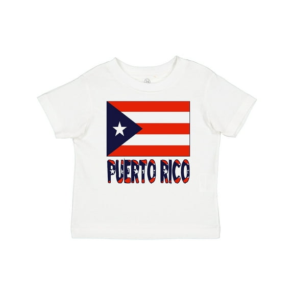 Inktastic Puerto Rico Flag & Name Boys or Girls Baby T-Shirt
