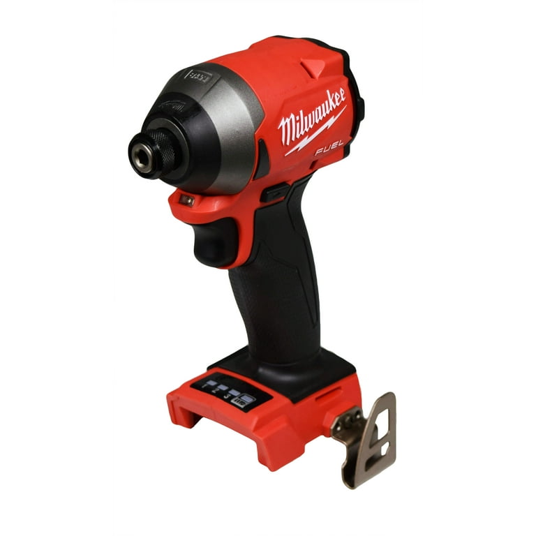 Milwaukee FUEL Brushless Power Cordless M18 1 4 Hex Impact Driver w 5.0Ah Battery Walmart