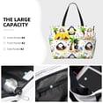 thumbnail image 3 of Fotbe Penguins On The Beach Bolsa de Viaje para Playa - Resistente al Agua, Bolsa Tote de Gran Capacidad y Ligera con 7 Bolsillos para Mujeres y Hombres, 3 of 7