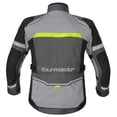 thumbnail image 2 of Tourmaster Mariner Laminated Mens Motorcycle Jacket Gray/Hi-Vis MD Tall, 2 of 2
