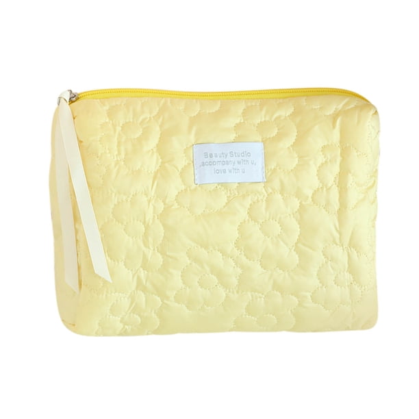 Yhmxh Organizadores y almacenamiento Bolsa de maquillaje portátil, bolsa de almacenamiento con gran capacidad, exquisita y de alta gama, caja de almacenamiento de viaje, bolsa de lavado
