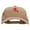Khaki, variant on Golden Bridge Embroidered Unstructured Cotton Cap - Khaki OSFM