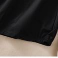 thumbnail image 5 of Diufon Cotton Linen Womens Skirts Solid Color Button Skirts Elastic Waist Skirts with Pockets, 5 of 7