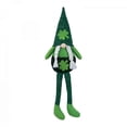 thumbnail image 1 of Patricks Day Decor Handmade Patricks Day Gnome Plush Tomtes with Clovers Long Leg Irish Festival Faceless Doll Decor, 1 of 5