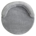 thumbnail image 3 of Cama para perros y gatos, sofá cama para perros, nido para gatos, acogedora caseta para mascotas, cojín para gatitos Gris claro, 3 of 9