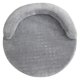 thumbnail image 3 of Cama para perros, acogedora perrera, suministros para mascotas, cama para gatitos, sofá, tumbona para gatos, perros y cachorros Gris claro, 3 of 9