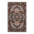 thumbnail image 4 of Unique Loom Narenj Collection Area Rug - Glasgow (3' 1" x 5' 3" Rectangle Burgundy/Blue), 4 of 6