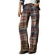 thumbnail image 2 of ICHUANYI Liquidación Pantalones deportivos con estampado retro geométrico informal para mujer Pantalones rectos para mujer ICHUANYI WER202308253870, 2 of 7