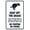 Warning Sign 1, variant on Keep Off Grass No Dog Pooping Or Peeing (I Don't Use Your Yard As Restroom) Warning Sign - 8"x12" No Dog Poop Security Metal Decor for Business Home Wall Safety