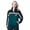 Green, variant on Women's G-III 4Her by Carl Banks Midnight Green Philadelphia Eagles Post Game Full-Zip Track Jacket