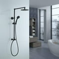 thumbnail image 5 of Fennocasa Polaris 3 Rainfall Shower Head with 3-Setting Handheld Shower Spray Combo, 2.5 GPM Chrome, 5 of 11