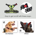 thumbnail image 3 of Chaleco reflectante PHOEPET con clip frontal y asa para perros, talla M, 3 of 6
