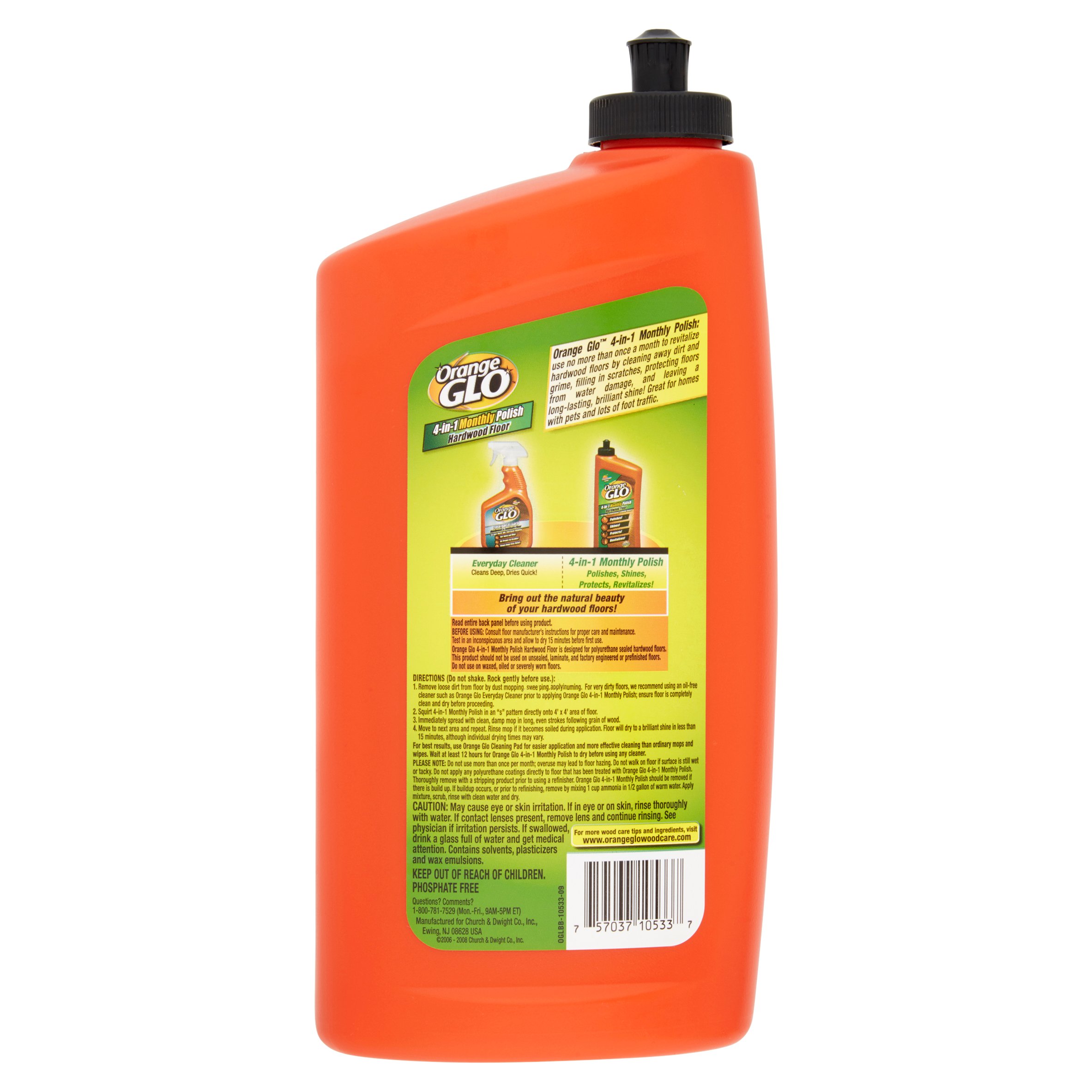 Orange Glo Hardwood Floor Polish Scent 32oz Bottle Orange Glo Hardwood Floor Polish Scent 32oz Bottle