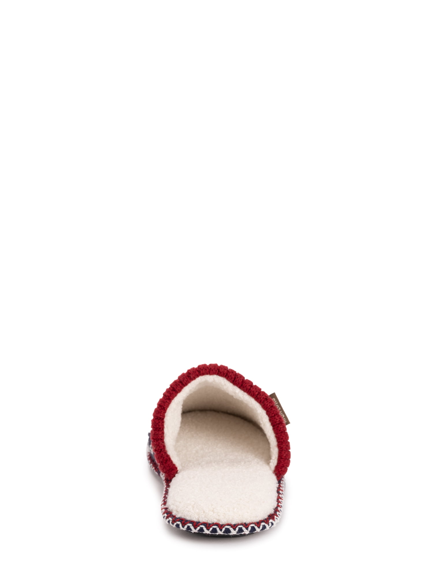 MUK LUKS Men's Rib Knit Scuff Slipper w/ Matching Bottle Sweater