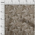 thumbnail image 2 of oneOone Velvet Light Brown Fabric Abstract Floral Craft Projects Decor Fabric Printed By The Yard 58 Inch Wide, 2 of 5