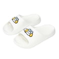 thumbnail image 2 of ITSAME Slippers for Girls, Quick-Dry Comfy Anti-Slip Open Toe Summer Bathroom Shower Slippers for Kids White 12-12.5(Little Kids), 2 of 7
