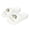 White, variant on hzomhy Unisex Childrens Home Slippers Reversible Thickened Soft Nonslip Washable Quick Drying Plush Breathable Lightweight Comfortable Indoor