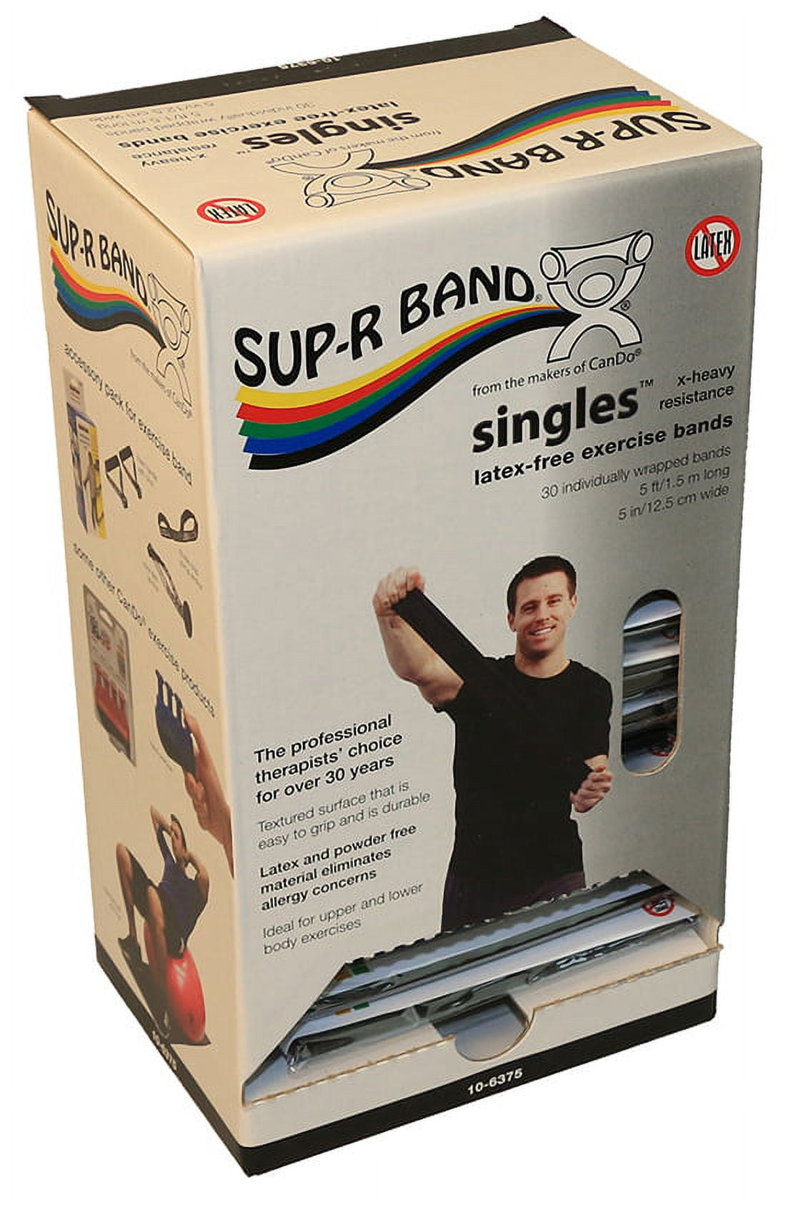 CanDo Sup-R Band Latex Free Exercise Band