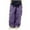 Purple, variant on Kids Pants Solid Color Girls Cargo Pant Children's Sports Straight Pants Medium and Large Childs Casual Wide-Leg Paratrooper Loose Trousers