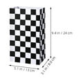 thumbnail image 2 of GOOHOCHY Checkered Racing Treat Bags for Cars Themed Party Decorations Multi Paper Storage Use 12PCS, 2 of 8