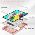 thumbnail image 5 of 3-Layer Protection Screen Frame + PC + Silicone Shockproof Combination Case with Holder For Galaxy, 5 of 8