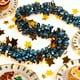 thumbnail image 1 of Adornos navideños con cintas multicolor | Guirnalda de espumillón de plástico de 200 cm para barandillas de árbol, pared y chimenea | Decoración DIY para fiestas navideñas, 1 of 5