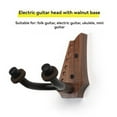 thumbnail image 4 of Multi-Styles Guitar Wall Mount Hanger Non-Slip Instrument Rack Holder for Electric Guitar Headstock, 4 of 5