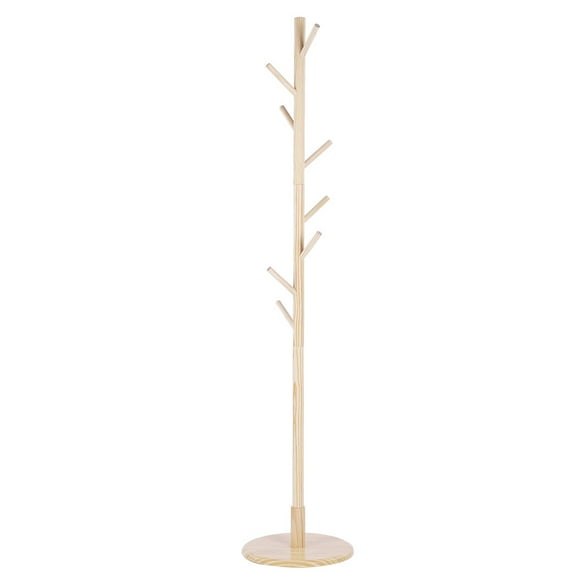 Cloth Rack Stand,Assembled Wooden Coat Hat Cloth Rack Wood Cloth Stand Tried and Trusted