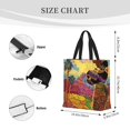 thumbnail image 3 of Balery Beautiful African Woman Bolsa de Mano para Mujeres con Cremallera, Bolsa de Gimnasio con Compartimentos, Bolsa para Laptop, Bolsa para Trabajo, 3 of 7