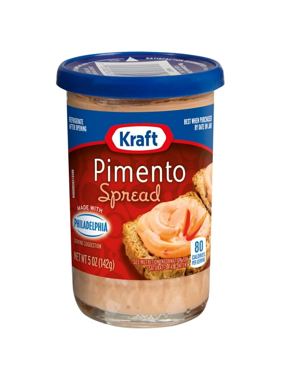 Kraft Cheese Spread, Pimento, JMS25 Ounce