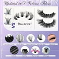 thumbnail image 3 of Thinway Lash Extension Kit DIY 280pcs Lash Clusters Eyelash Extension Kit, 9-16mm 30D 40D Individual Lashes Kit with Lash Bond and Seal, Lash Tweezers for Self Use (30D&40D, 0.07D, 9-16mm, Kit), 3 of 10