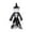 with Hat, variant on Esquirla Halloween Skeleton Costume Dress Decor for Stage Performances Carnival Party S